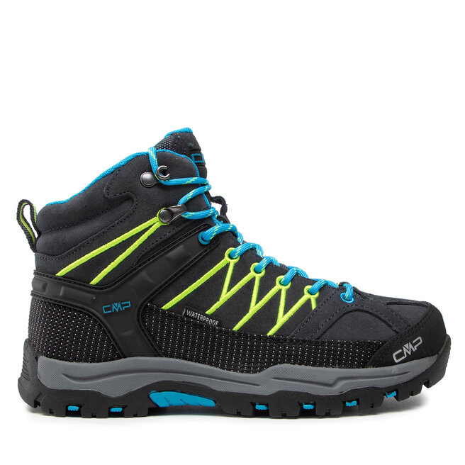 Trekkingi CMP Kids Rigel Mid Trekking Shoes Wp - Czarny