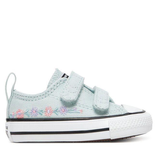 Trampki Converse Chuck Taylor All Star Florals A11785C Niebieski jasny - dziewczęce