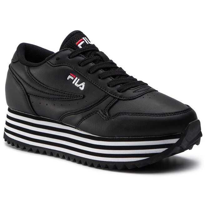 Laisvalaikio batai Fila Orbit Zeppa Stripe Wmn 1010667,11W Black/Stripe •  Www.eavalyne.lt
