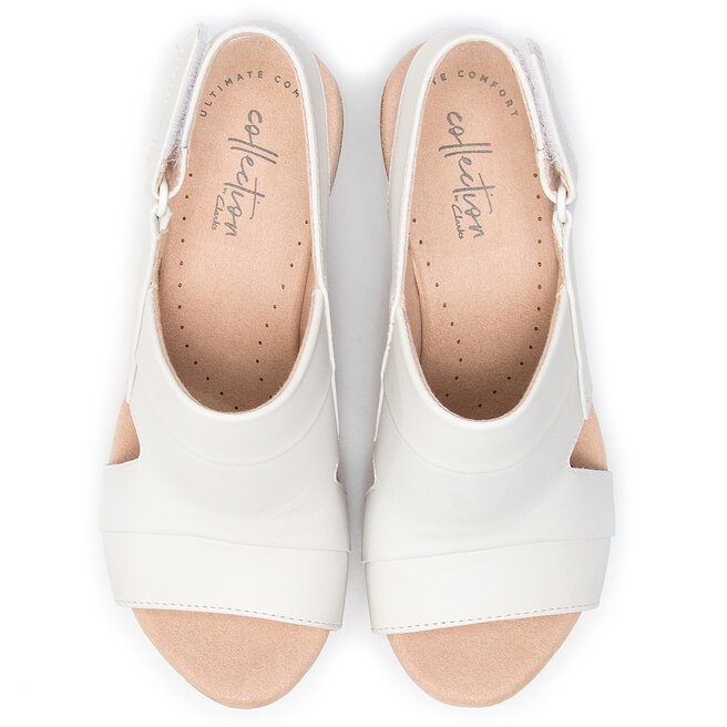 Clarks annadel top ivory pewter