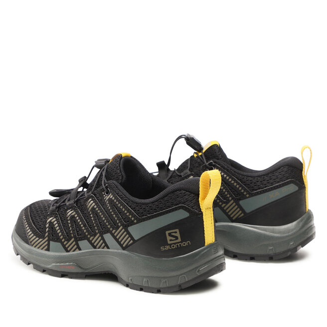 Salomon Παπούτσια πεζοπορίας Salomon Xa Pro V8 J 414361 09 W0 Black/Urban Chic/Sulphur