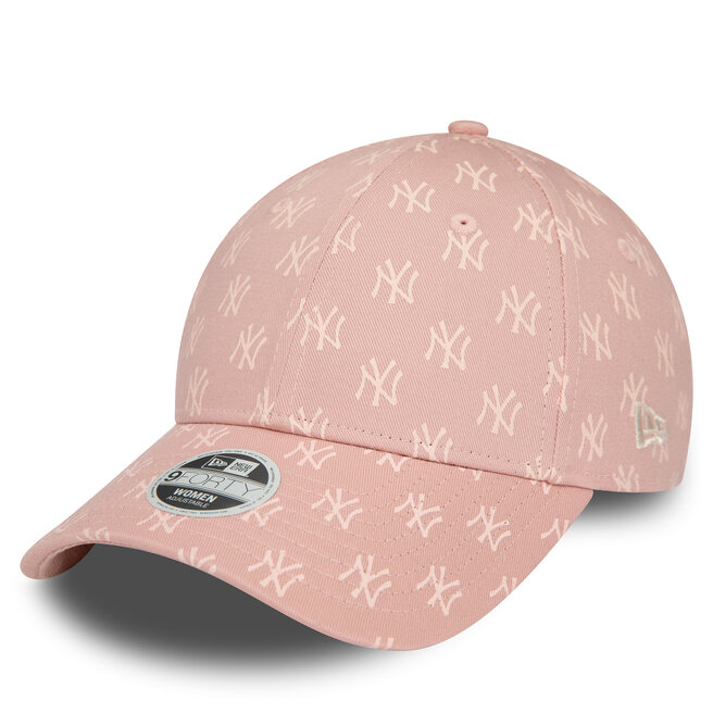 Czapka z daszkiem New Era Wmns Monogram 940 Nyy - Różowy