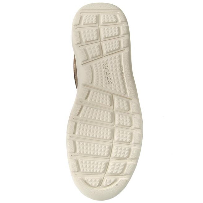 Crocs Félcipő Crocs Kinsale Lace-Up 203052 Tumbleweed/Stucco