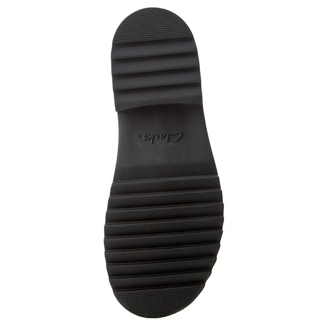 Sanda y Clarks Ferni Fame 261228844 Black Leather eobuwie .pl