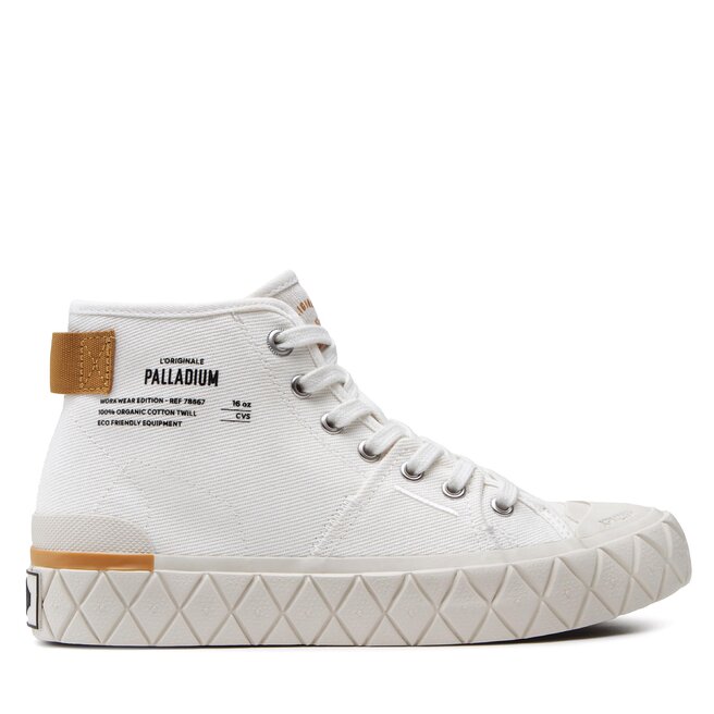Palladium Sneakers aus Stoff Palladium Palla Ace Chukka Ww 78567-180-M Cream White