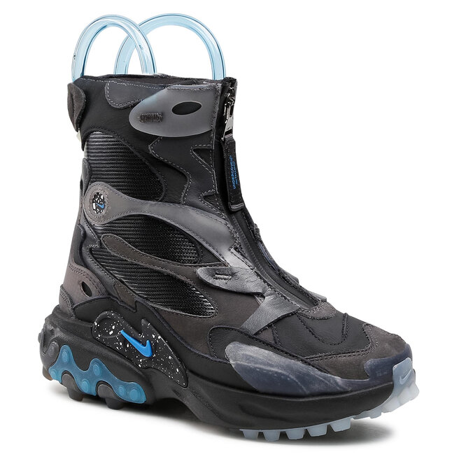 nike react black blue