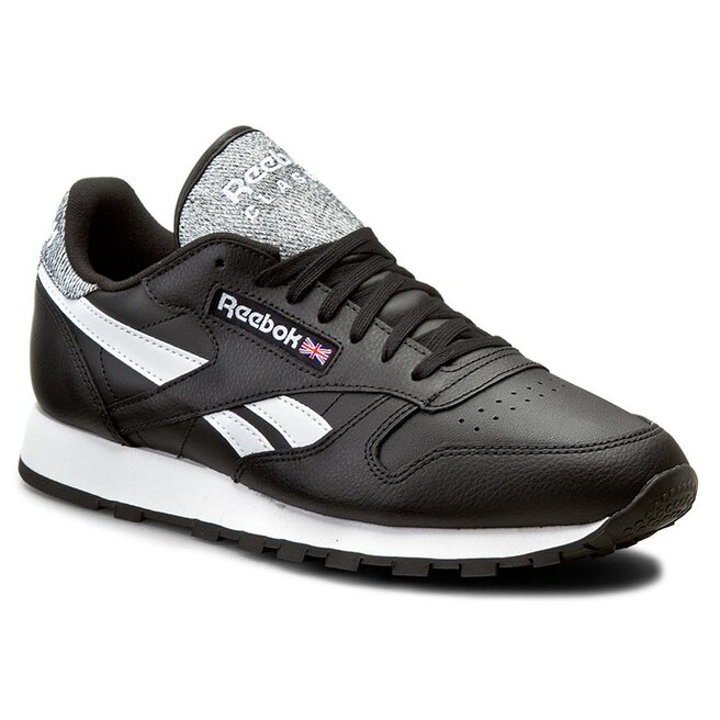 Sneakersy Reebok Classic Leather Pop AR0300 Czarny