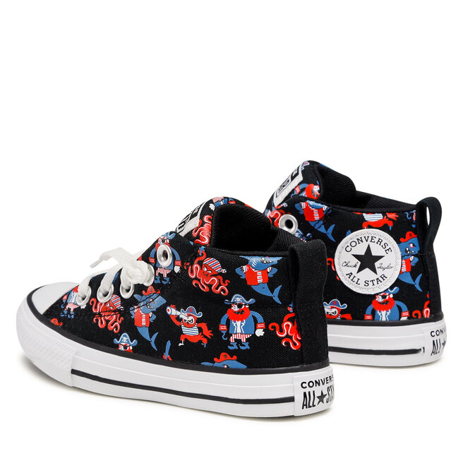 Converse Sneakers Converse Ctas Street Mid 672732C Black/Dk Marina Blue