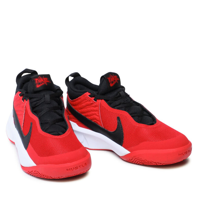 Nike team hustle red and black on sale