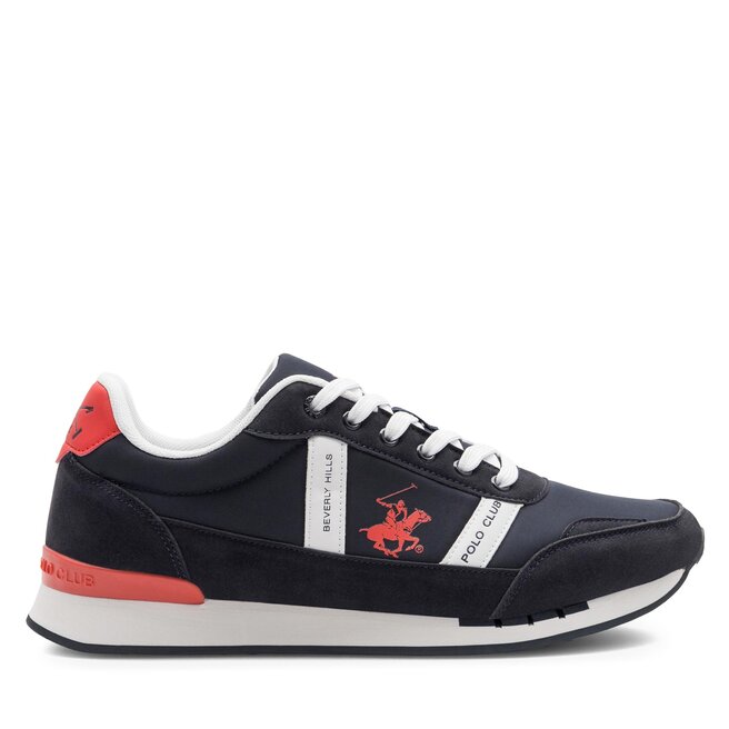 Sneakersy Beverly Hills Polo Club - Granatowy