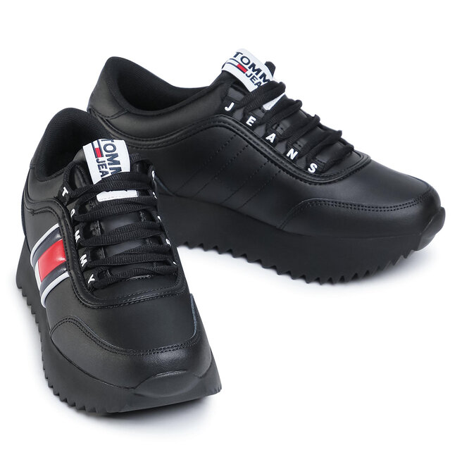 high cleated tommy jeans sneaker en0en00948