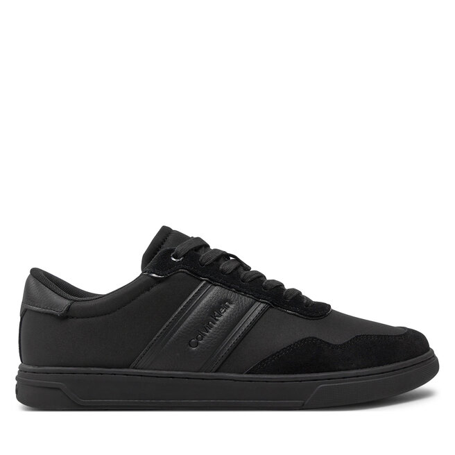 Sneakersy Calvin Klein Low Top Lace Up Mix - Czarny