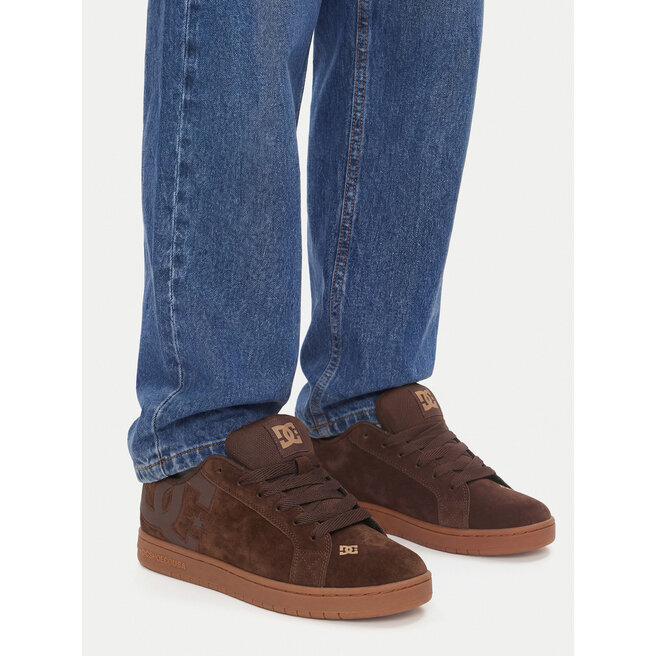 Sneakersy DC Shoes CEOWB-V5-10117 Brązowy ciemny