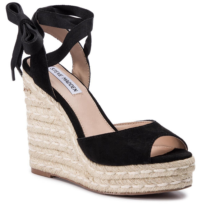 Alpargatas Steve Madden Secret SM11000567 03002 015 Black Suede