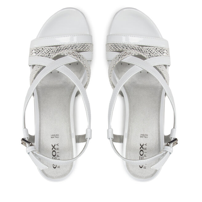 Geox Сандали Geox D Marykarmen D D258QD 0HH6P C000 White/Silver