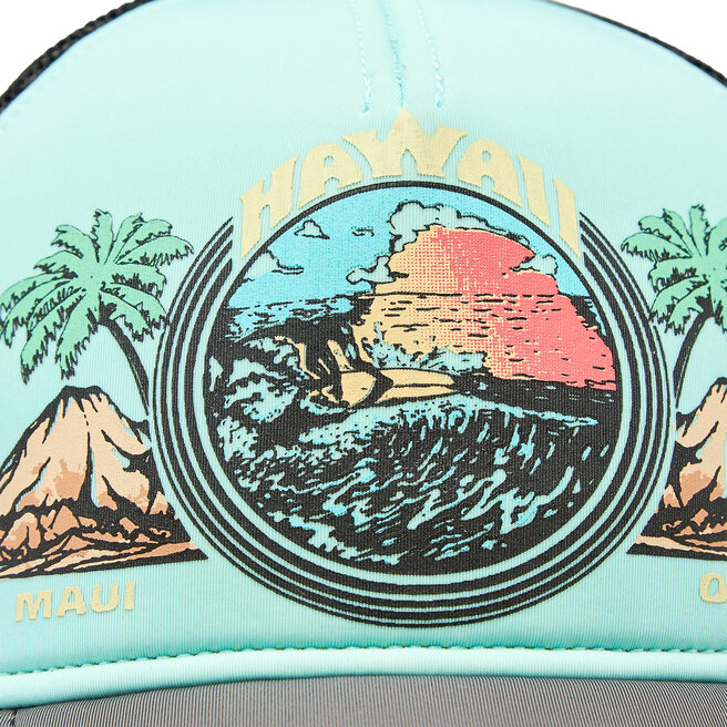 American Needle Kšiltovka American Needle Riptide Valin - Hawaii SMU617D-HAWA Black/Seafoam