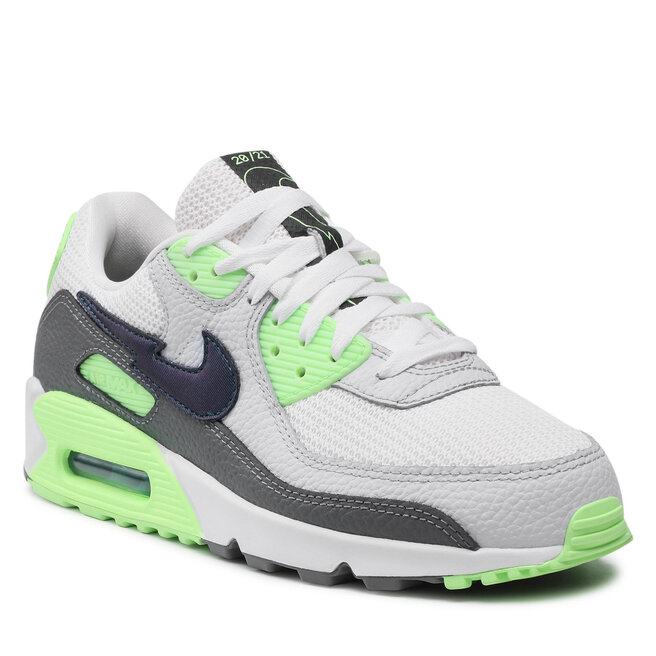 Vigilante tallarines Porra Zapatos Nike Air Max 90 DJ6897 100 White/Aquamarine/Lime Glow •  Www.zapatos.es