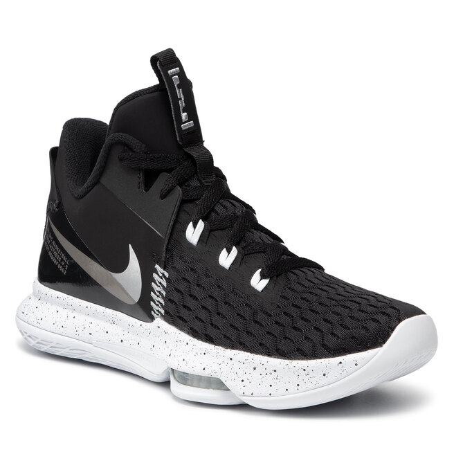 Pantofi Nike Lebron Witness V CQ9380 001 Black/Metallic Silver/White 001 imagine noua gjx.ro