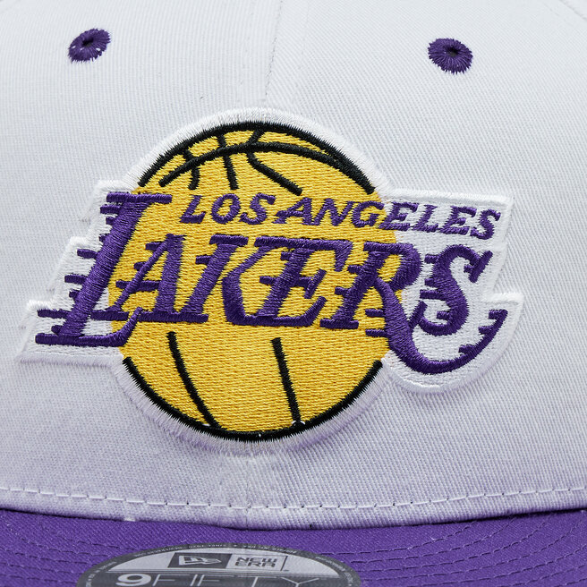 New Era Čiapka New Era White Crown Patch 950 Lakers 60364274 Biela