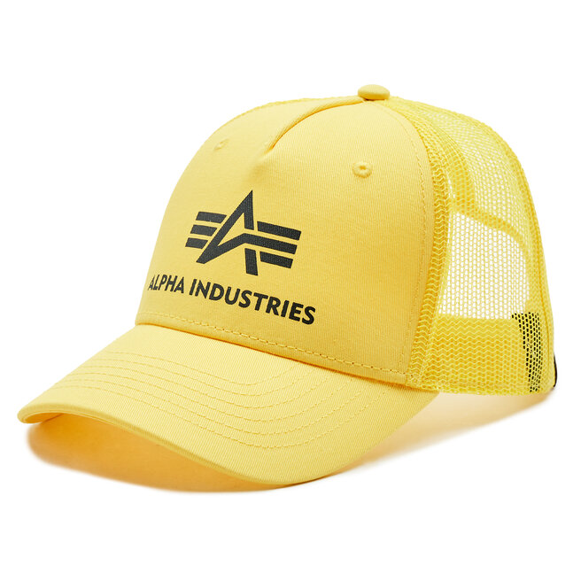 Καπέλο Jockey Alpha Industries Basic 186902 Prime Yellow 229