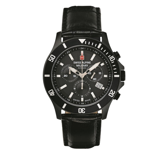 Zegarek Swiss Alpine Military - Czarny