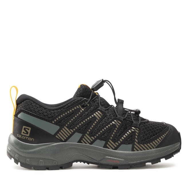Salomon Παπούτσια πεζοπορίας Salomon Xa Pro V8 J 414361 09 W0 Black/Urban Chic/Sulphur