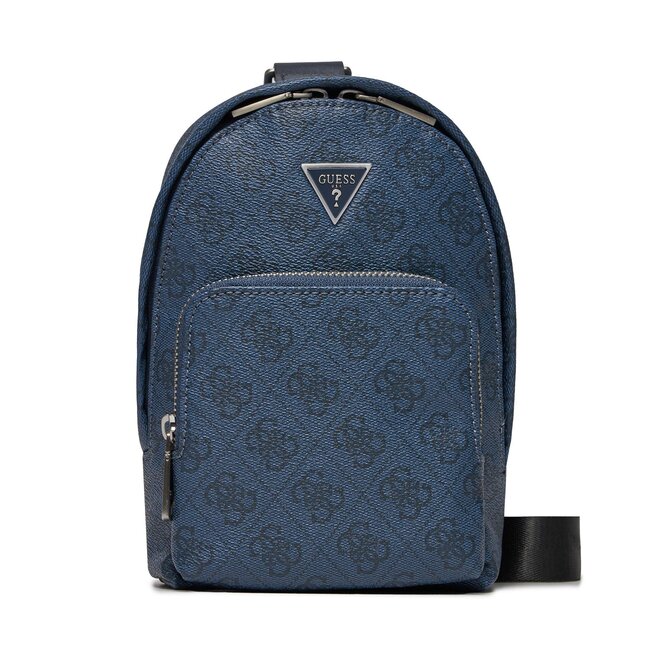 Σακίδιο Guess Vezzola Eco MiniBags HMEVZL P3468 BLU