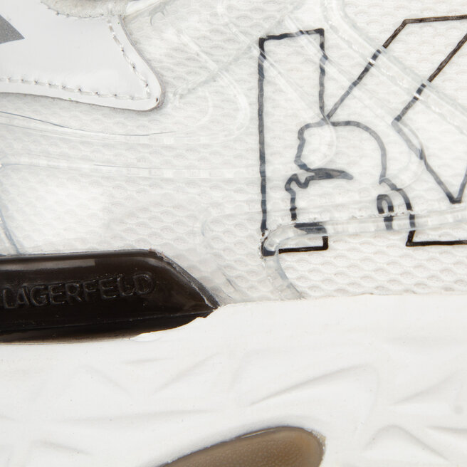 KARL LAGERFELD Zapatillas KARL LAGERFELD KL62425 White Lthr/Textile