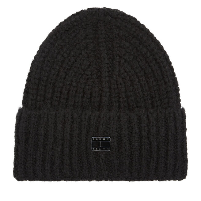Czapka Tommy Jeans City Bold - Czarny