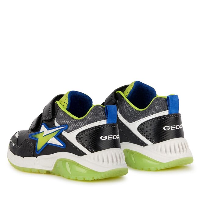 Geox Sportcipő Geox J Spaziale Boy J36CQA 0BU11 C0802 DD Black/Lime