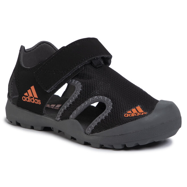 Sandalen adidas Captain Toey K EF2241 Cblack/Orange/Grefiv | eschuhe.de