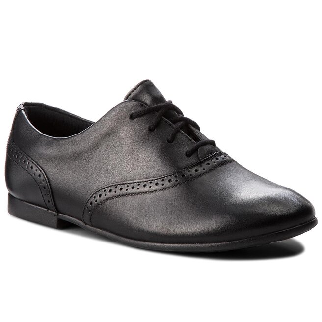 Polobotky Clarks Jules Walk 261346836 Black Leather 1 eobuv.cz