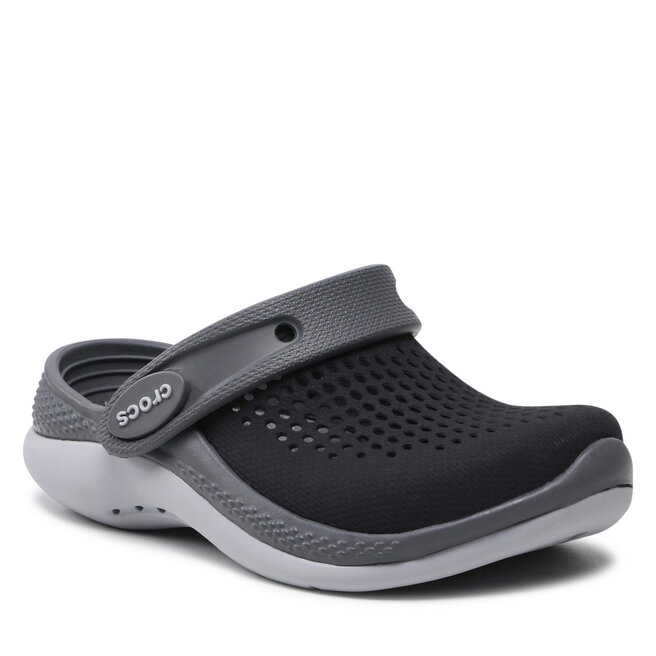 Crocs Șlapi Crocs Literide 360 Clog T 206712 Black/Slate Grey