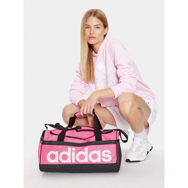 adidas Сак adidas Linear Duffel S HR5355 Pulmag/Black/Clpink