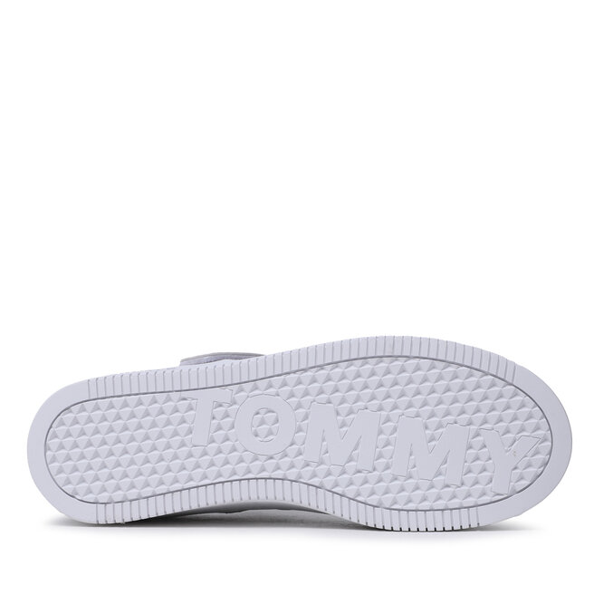 Tommy Jeans Sneakers Tommy Jeans Velcro Flatform EN0EN02101 White 0K4