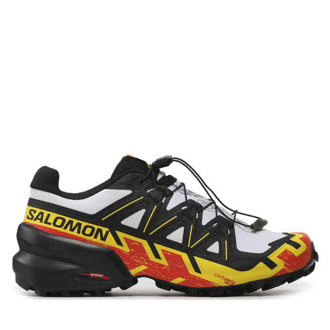 Salomon Обувки Salomon Speedcross 6 417378 27 V0 White/Black/Empire Yellow