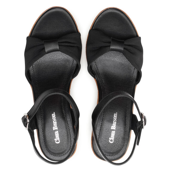 Sandalen Clara Barson WS089-03 Black | eschuhe.de