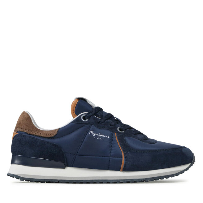 Sneakersy Pepe Jeans Tinker City Smart - Granatowy