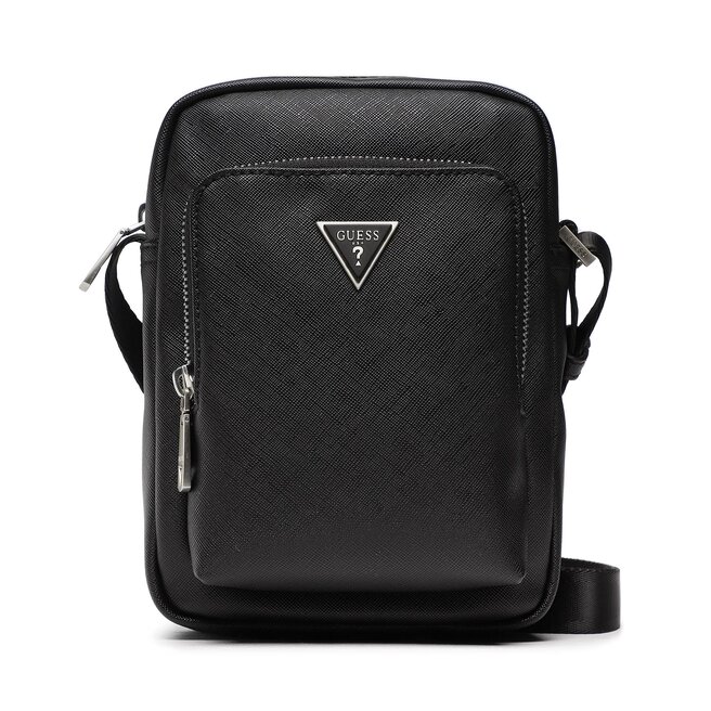 Geantă crossover Guess Certosa Saffiano Smart HMECSA P3163 BLA BLA imagine noua