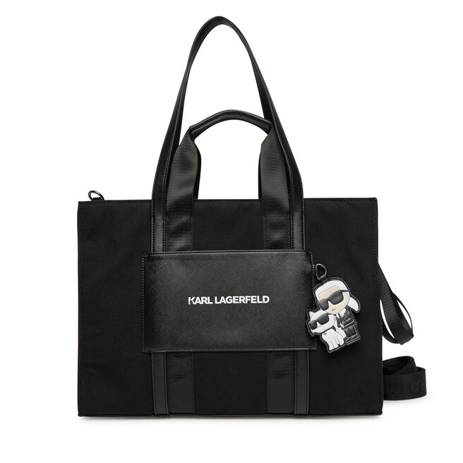 Torba do przewijania Karl Lagerfeld Kids - Czarny