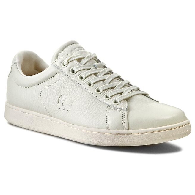 Lacoste carnaby evo off white on sale