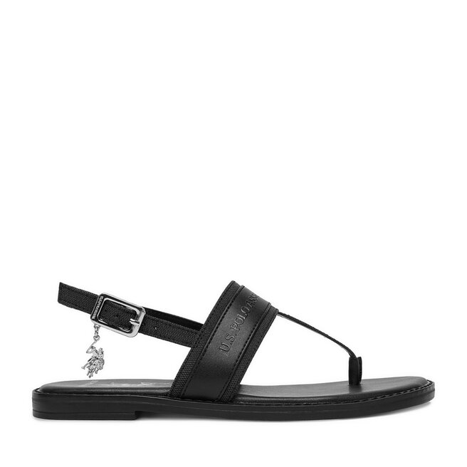 Sandały U.S. Polo Assn. EO-CASSIE001W/6TY1 Czarny - kobiece