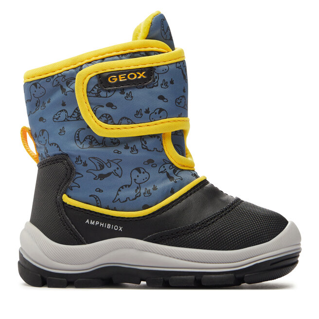 Śniegowce Geox B Flanfil Boy B Abx B263VE 0CEFU - M Niebieski