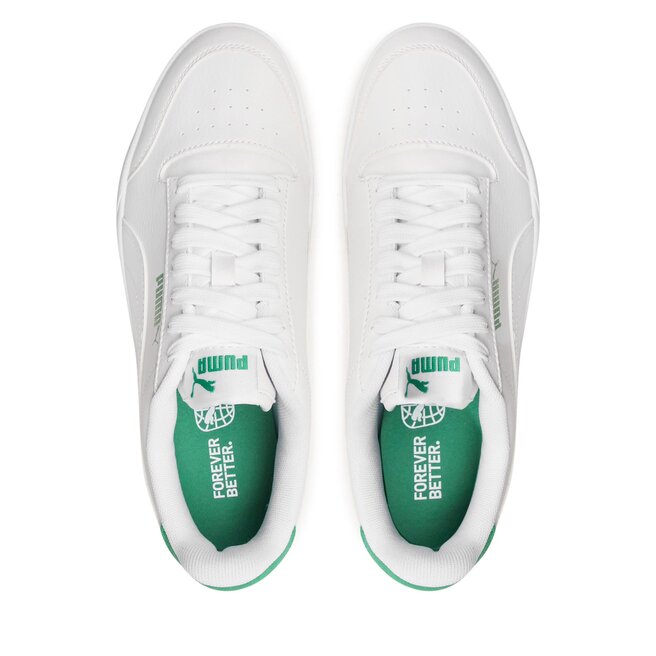 Puma Сникърси Puma Shuffle 309668 25 Puma White/Gray/Green