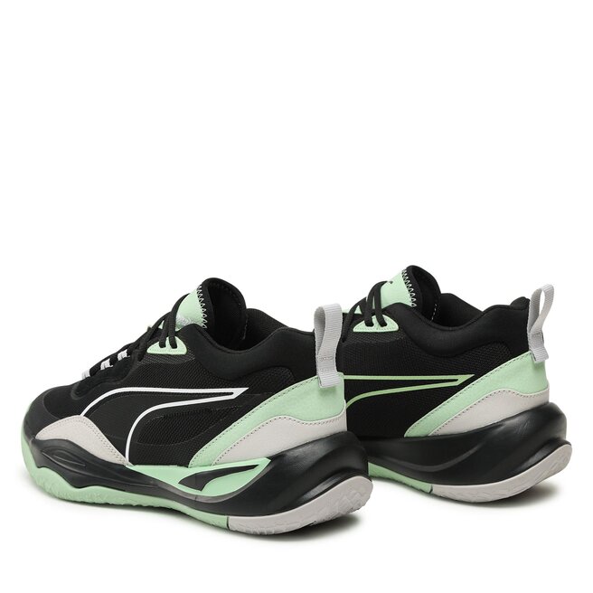 Puma Pantofi Puma Playmaker 385841 08 Puma Black/White/Light Mint