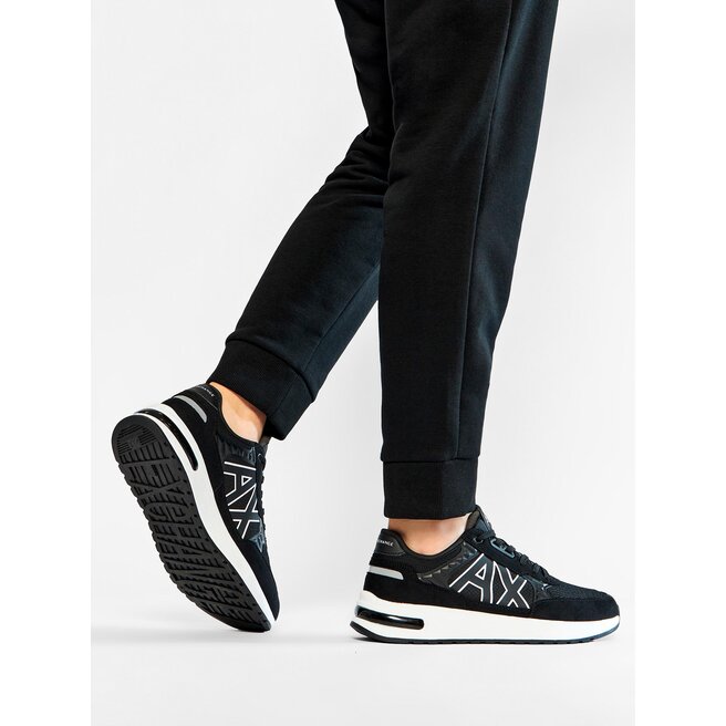 Armani Exchange Sneakersy Armani Exchange XUX090 XV276 00002 Black