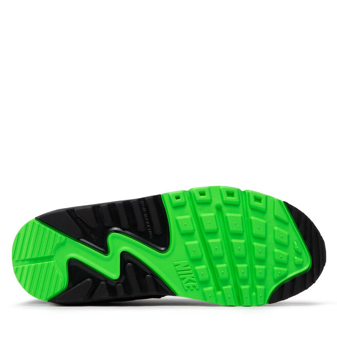 Nike Pantofi Nike Air Max 90 Ltr (GS) CD6864 016 Black/Chrome/Dk Smoke Grey