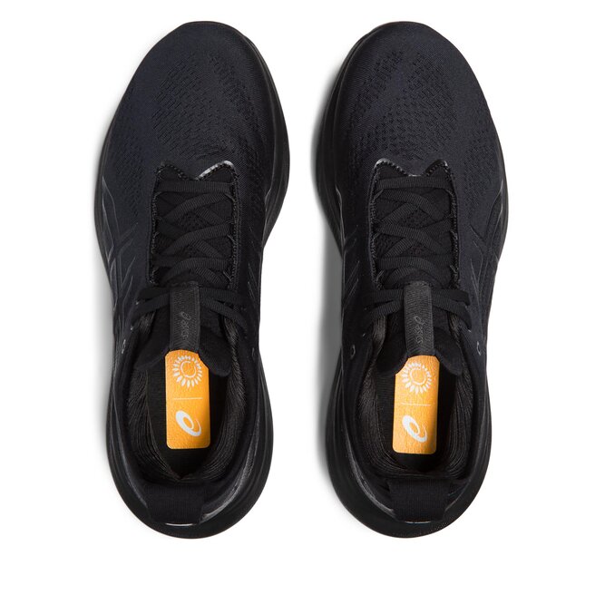 Asics Pantofi Asics Gel-Nimbus 25 1011B547 Black/Black 002