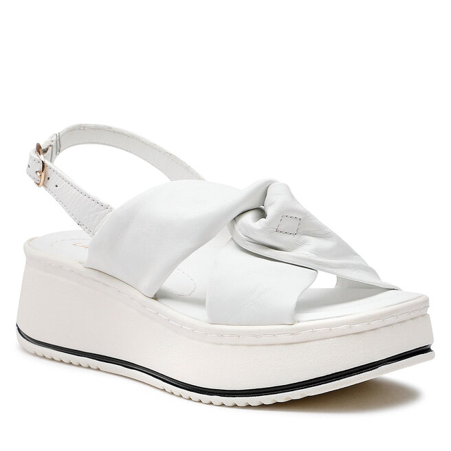 Sandale Lasocki ARC-4883-05 White ARC-4883-05 epantofi