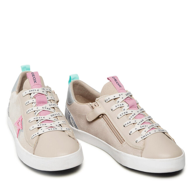 Geox Сникърси Geox J Kilwi G. A J25D5A 022BC C5000 S Beige